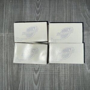 Safeguard Beige Bar Soap Discontinued Pack 4 Deodorant Antibacterial New Sealed